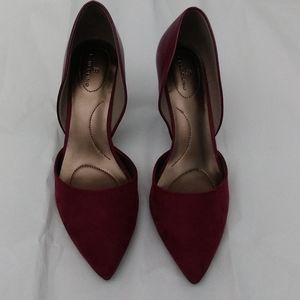 Bandolino suede 3 inch heels New 9.5 N/T